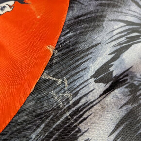 VNTG 90s CHALK LINE NFL FANIMATION Chicago Bears Football All Over Print Jacket - Picture 3 of 10